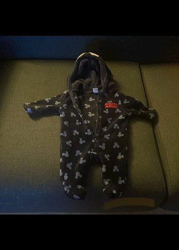 Kapüşonlu Erkek Bebek Astronot tulum - Görsel 2