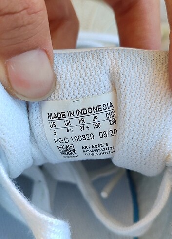 37,5 Beden beyaz Renk Adidas kadın ayakkabı