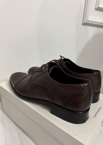 Koyu Kahverengi Klasik Erkek Ayakkabı - Görsel 5