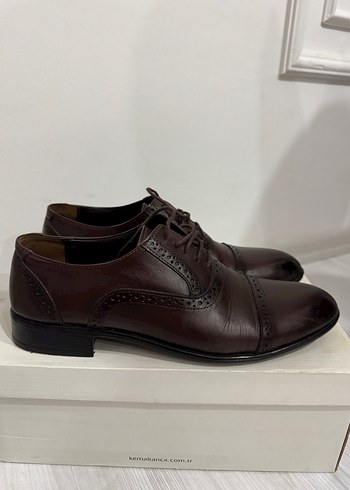Koyu Kahverengi Klasik Erkek Ayakkabı - Görsel 2