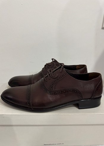Koyu Kahverengi Klasik Erkek Ayakkabı - Görsel 6