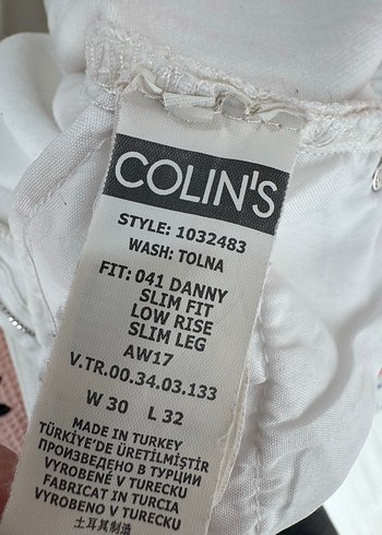 Colins Beyaz Pantolon - Görsel 4