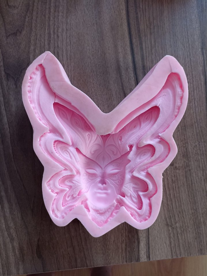 Kelebek Desenli Kadın Maskesi - Görsel 3