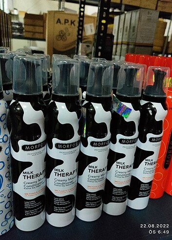 Morfose milk treapy köpük 3 adet 