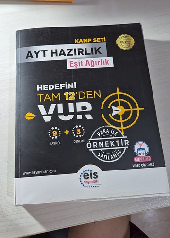 Beden AYT Hazırlık KAMP SETİ Eşit Ağırlık EİS YAYINLARI SIFIR
