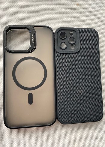 İphone 12 pro Max. Gri Velcro Detaylı Sokak Stili Telefon Kılıfı - Görsel 3