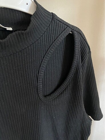 Kısa kollu kazak - Görsel 4