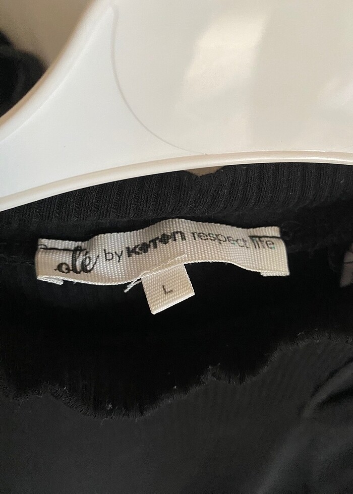 Kısa kollu kazak - Görsel 3