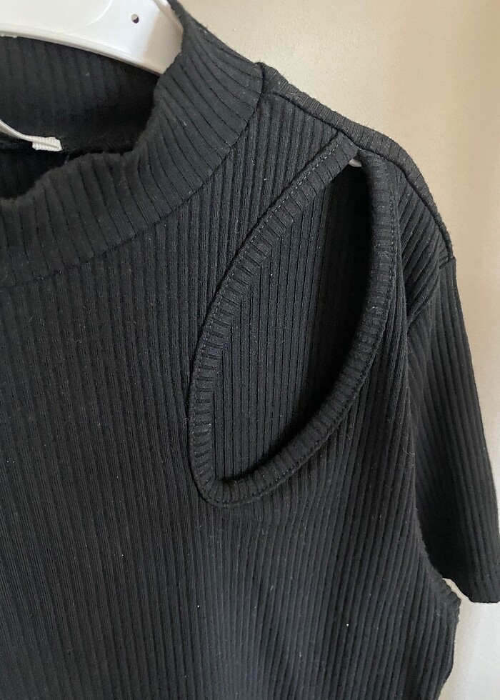 Kısa kollu kazak - Görsel 4