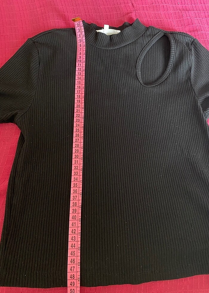 Kısa kollu kazak - Görsel 5