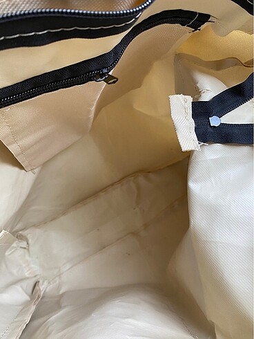 Büyük boy bej çanta - Görsel 3