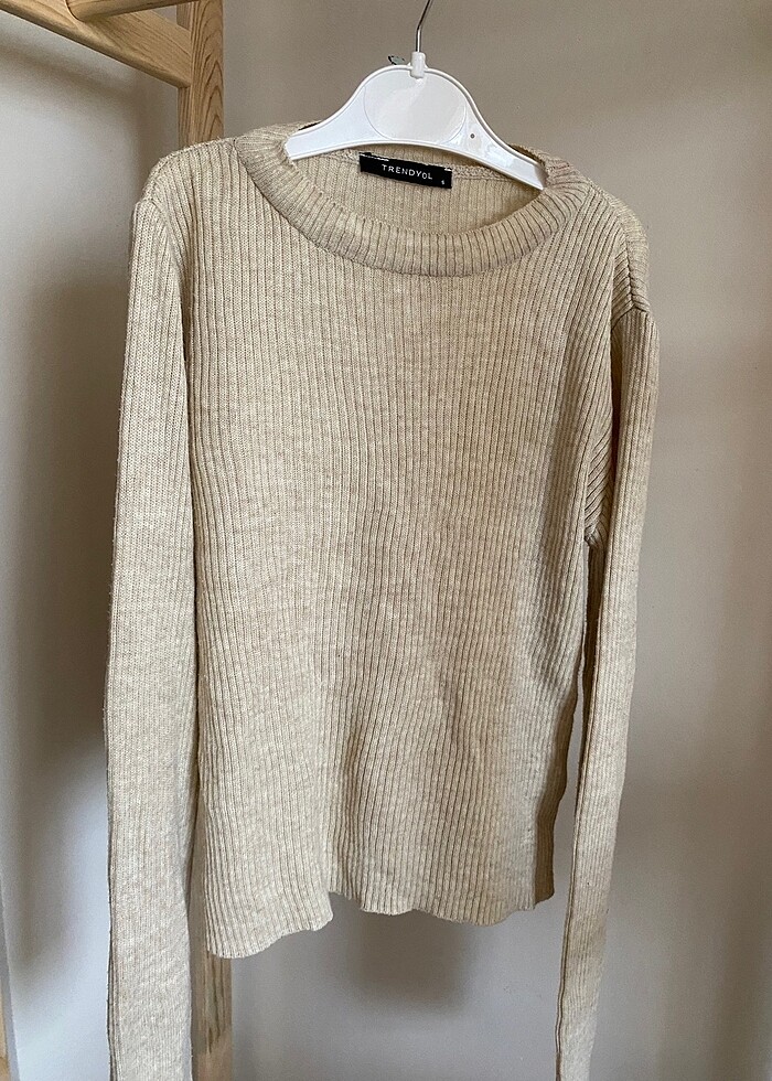 Trendyol bej rengi bluz. - Görsel 2