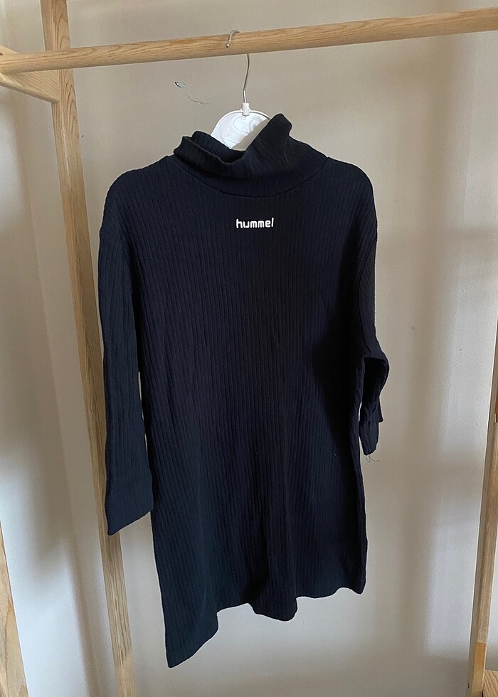 Hummel yarım kol siyah bluz - Görsel 2