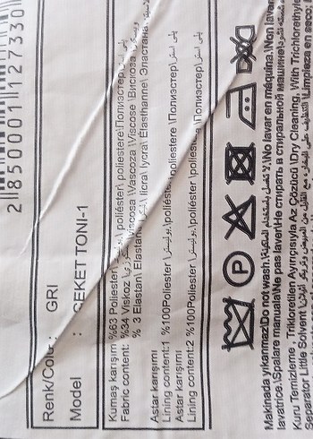 48 Beden Düğmeli Beyaz Erkek Takım Ceketi