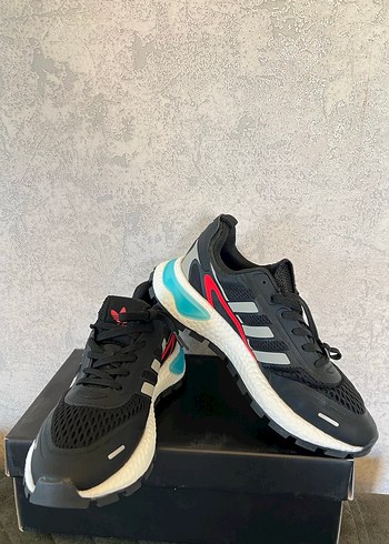 Siyah Bağcıklı Erkek Spor Ayakkabı