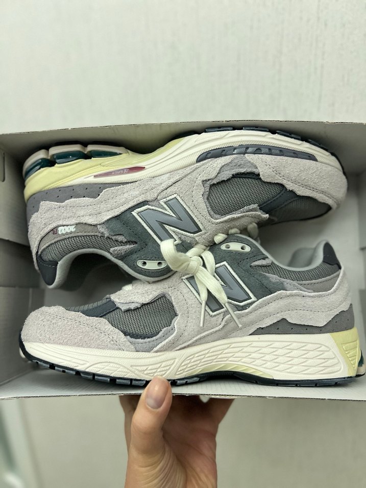 Gri Platform Topuklu Spor Ayakkabı - Görsel 4