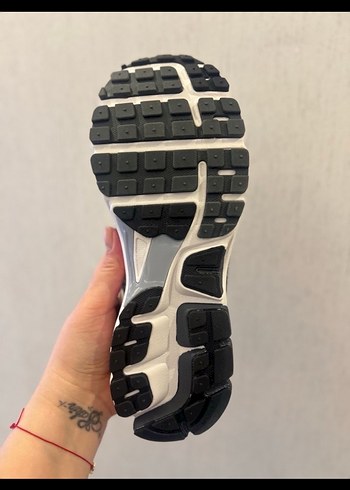 Beyaz Gri Bağcıklı Spor Ayakkabı - Görsel 3