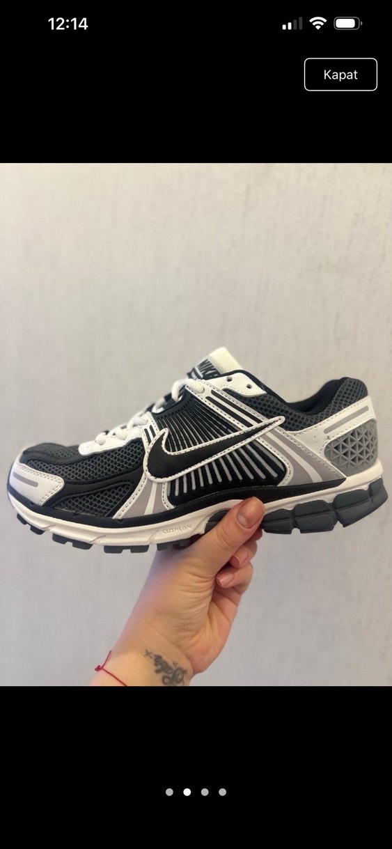 Beyaz Gri Bağcıklı Spor Ayakkabı - Görsel 2