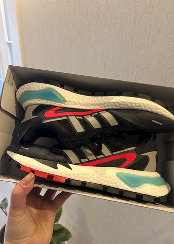 Renkli Desenli Erkek Spor Ayakkabı - Görsel 4