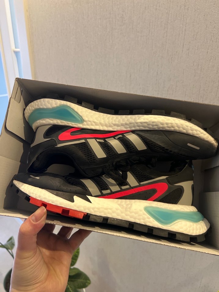 Renkli Desenli Erkek Spor Ayakkabı - Görsel 4