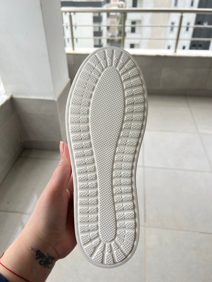 Erkek Siyah Bağcıklı Günlük Spor Ayakkabı - Görsel 5