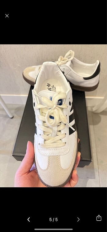 41 Beden beyaz Renk Adidas samba