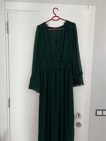 xl Beden yeşil Renk Zara elbise