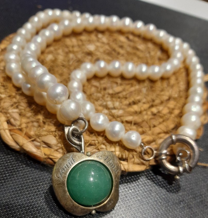 925 ayar gümüşlü tasarım kolye - Görsel 3