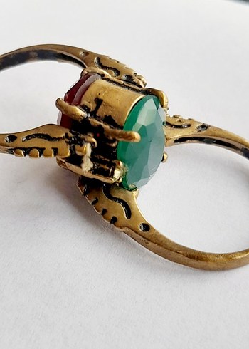 Çift taraflı vintage Yüzük - Görsel 3