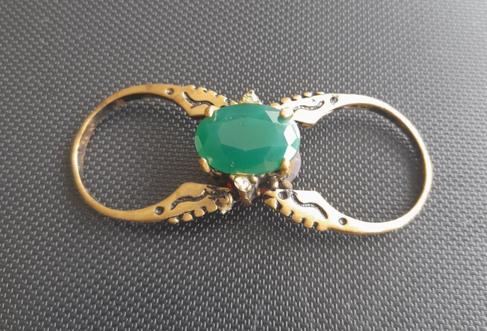 Çift taraflı vintage Yüzük - Görsel 4