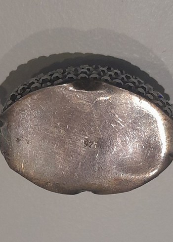 925 ayar gümüş Bileklik - Görsel 4