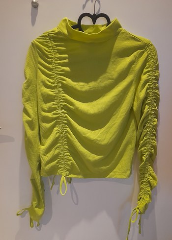 River Island Neon yeşili Bluz - Görsel 3