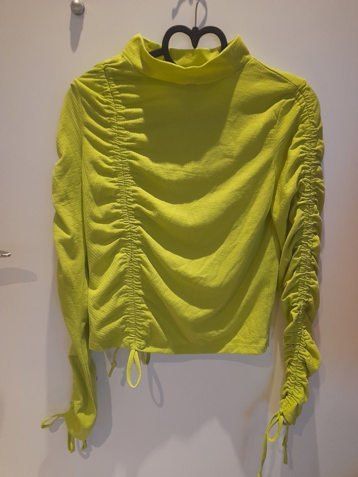 River Island Neon yeşili Bluz - Görsel 3