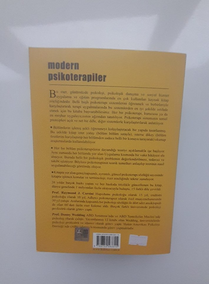Modern Psikoterapi Teknikleri Kitabı - Görsel 3