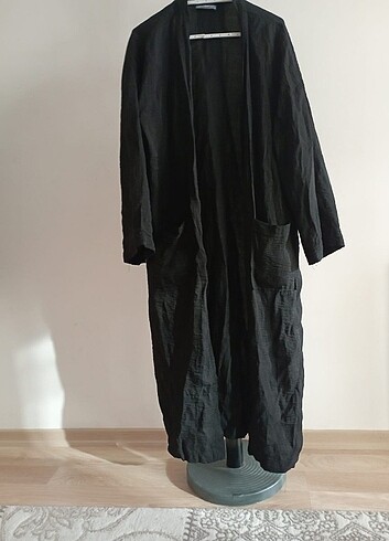 Diğer Oversize siyah kimono 