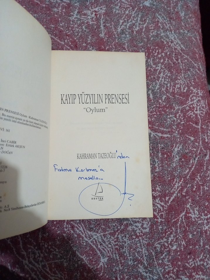 Kayıp Yüzyılın Prensesi "Oylum" - Kahraman Tazeoğlu - Görsel 2