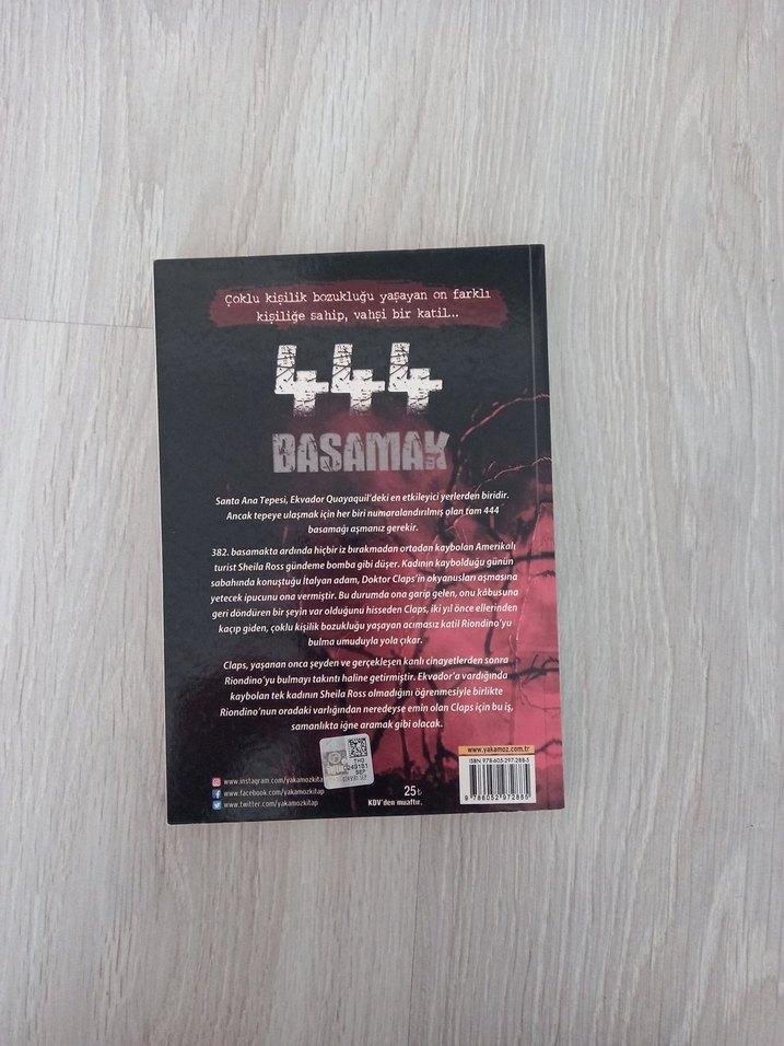 Mario Mazzanti 444 Basamak Romanı - Görsel 2