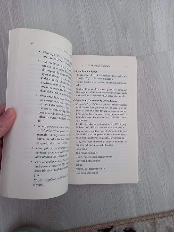 İnan Çalış Başar - Verimli Çalışma Yöntemleri - Görsel 4