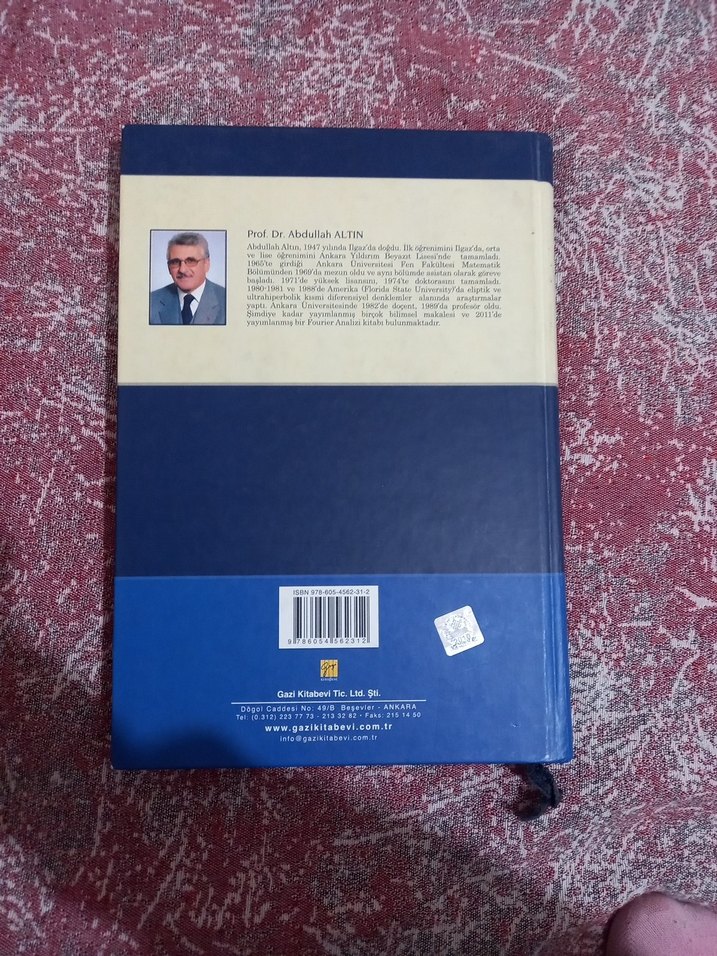 Uygulamalı Matematik Kitabı Prof. Dr. Abdullah Altın - Görsel 2