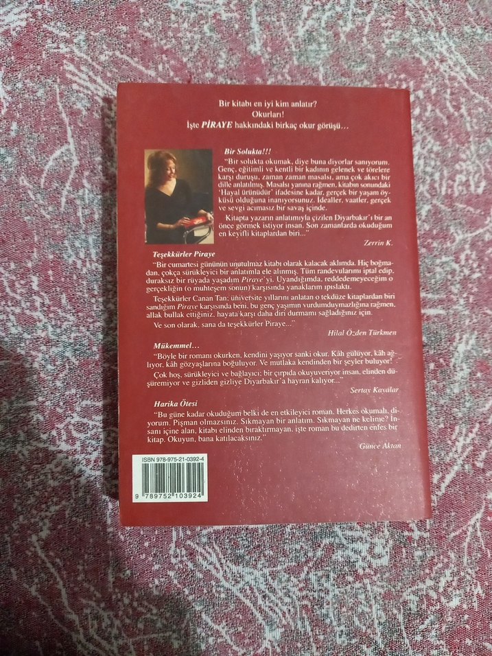 Canan Tan - Piraye Romanı - Görsel 2