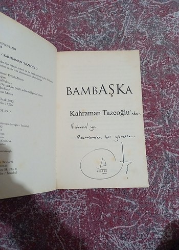 Bambaşka - Kahraman Tazeoğlu Romanı - Görsel 2