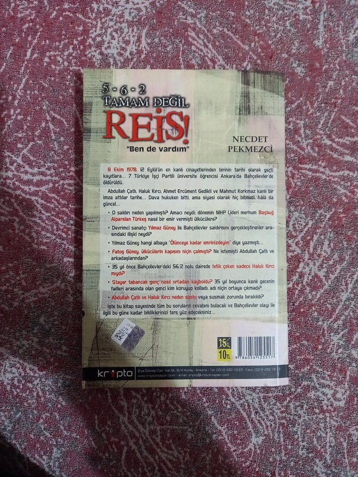 Reis! Tamam Değil - Necdet Pekmezci - Görsel 2