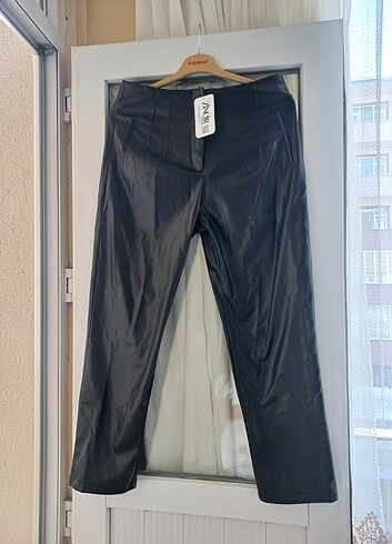 ZARA MODEL DERI PANTOLON 