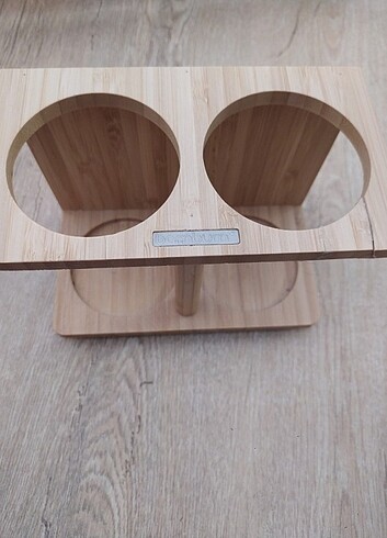 Ahşap standtlı yağdanlik  - Görsel 2