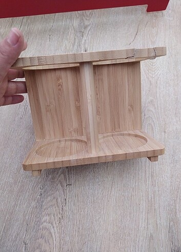 Ahşap standtlı yağdanlik  - Görsel 5