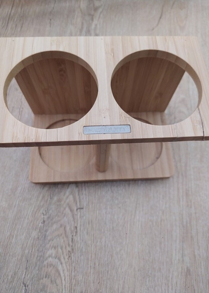 Ahşap standtlı yağdanlik  - Görsel 2