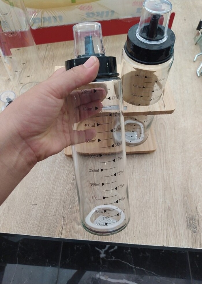 Ahşap standtlı yağdanlik  - Görsel 3