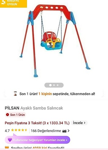 Ayaklı Salıncak 