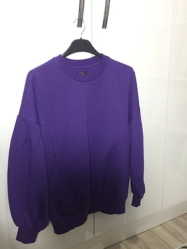 Bershka Mor Sweatshirt