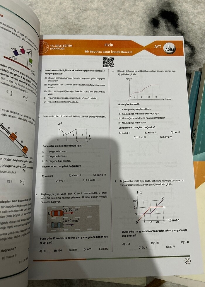 3Adım AYT fizik - Görsel 3